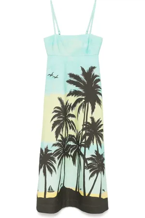 ALÉMAIS Sail Away midi dress