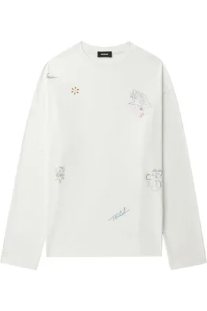 We11 Done Rhinestone-embellished T-shirt