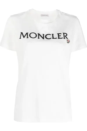 Moncler Embroidered-logo cotton T-Shirt