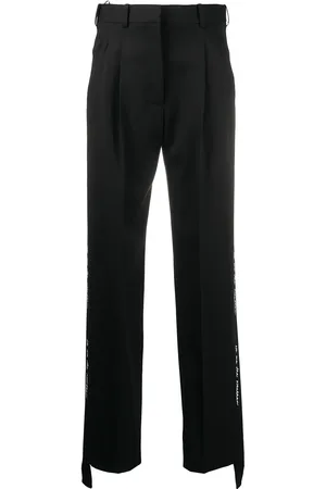 Stella McCartney Tape detail straight trousers