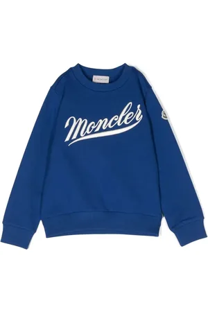 Moncler Embroidered-logo cotton sweatshirt