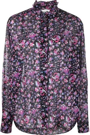 Isabel Marant Gamble floral-print organic cotton shirt