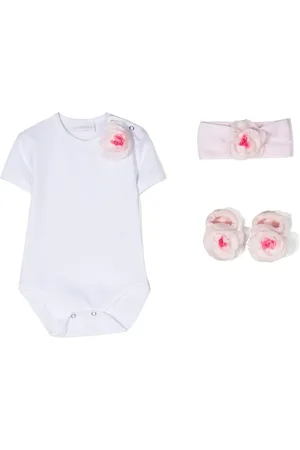 La Perla Floral-detail bodysuit set