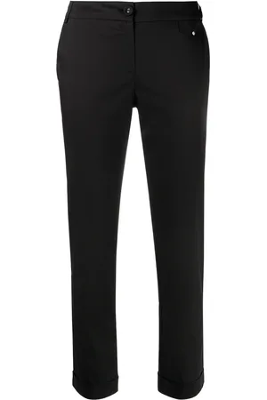 Patrizia Pepe Slim-fit cropped trousers