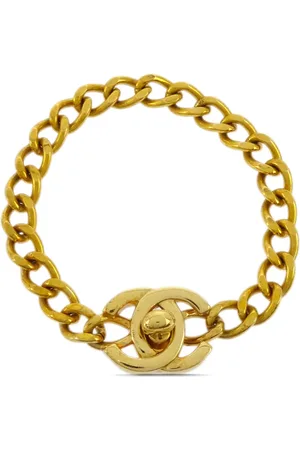 CHANEL 1997 turnlock bracelet