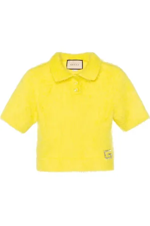 Gucci Square G-embellished polo top