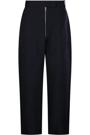 STUDIO NICHOLSON Wool-linen trousers