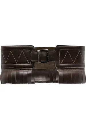 Alaïa Fringed leather belt