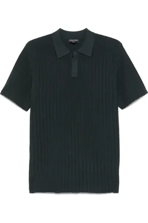 Emporio Armani Ribbed polo shirt