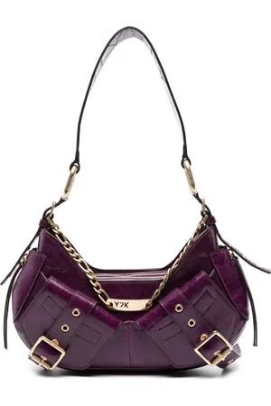 BIASIA Y2K leather shoulder bag