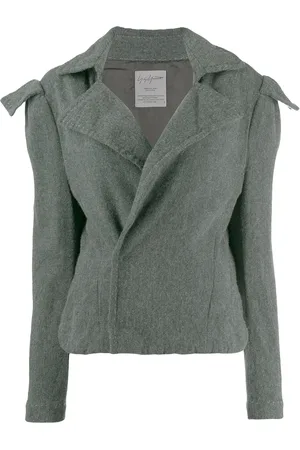 YOHJI YAMAMOTO Elongated back wrap jacket