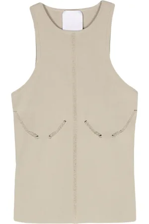 Paris Georgia Mia ribbed tank top