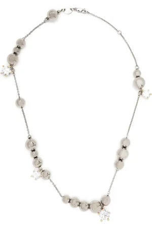Panconesi Bead-embellished crystal necklace