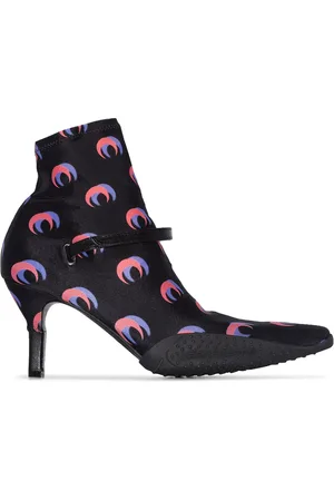 Marine Serre Moonwear sock boots