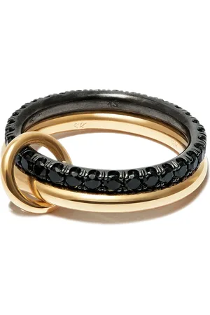 SPINELLI KILCOLLIN 18kt yellow and rhodium-plated diamond ring