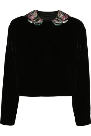Giorgio Armani Crystal embellished jacket