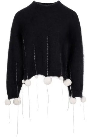 PORTS 1961 Pom Pom mohair-blend sweater