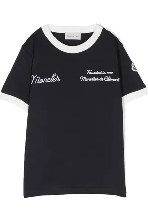 Moncler Logo-embroidered cotton T-shirt