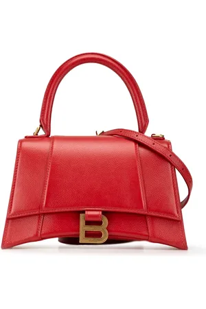 Balenciaga 2005-2024 Small Leather Hourglass Top Handle Bag satchel