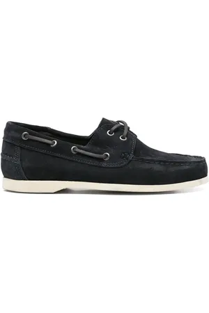 MANEBI Suede boat shoes