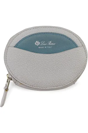 Loro Piana Round zip pouch