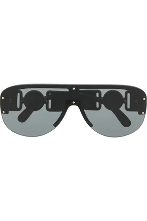 VERSACE Tinted pilot-frame sunglasses