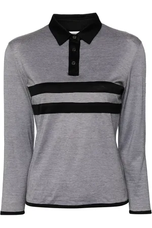 CHANEL 2006 sport line long sleeve polo shirt