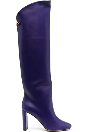 Maison Skorpios Knee-length leather boots