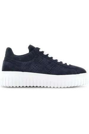 Hogan H-Stripes suede sneakers