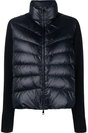Moncler Contrasting-sleeve padded jacket