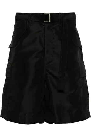 SACAI Belted cargo shorts