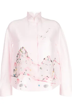 SHIATZY CHEN Renascent Collection organza-panels jacket