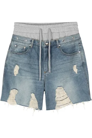 Andersson Bell Denny layered distressed shorts