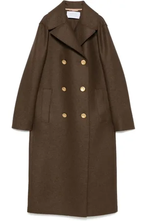 Harris Wharf London Virgin-wool military coat