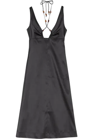 Ganni V-neck sleeveless dress
