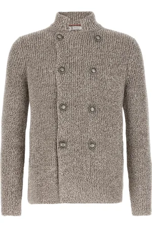 Brunello Cucinelli M??lange-effect cardigan