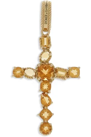Dolce & Gabbana 18K yellow Anna citrine pendant