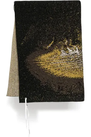 UNDER CONSTRUCTION Graphic-print scarf