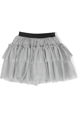 Chiara Ferragni Logo-waistband tulle tutu skirt