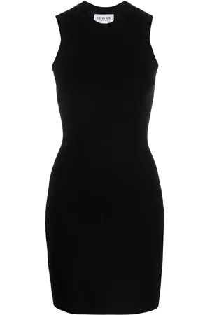 Victoria Beckham Rib knitted short dress