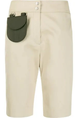Palm Angels Contrasting pocket knee-length shorts