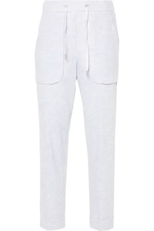 PESERICO SIGN Mélange-effect track pants