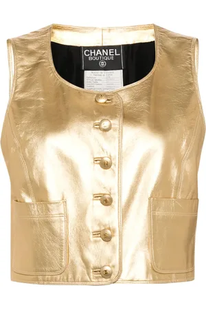 CHANEL 1994 sleeveless vest jacket