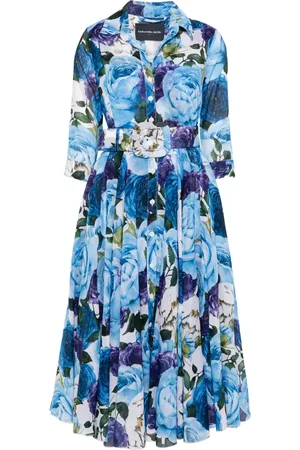 SAMANTHA SUNG Aster midi dress