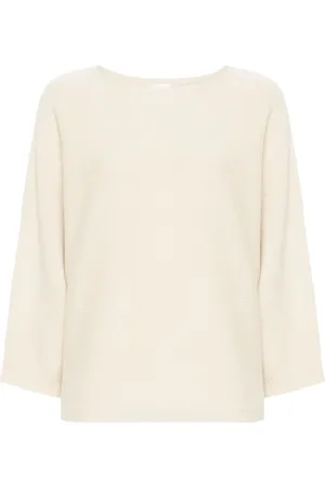 Allude Boat-neck cashmere jumper