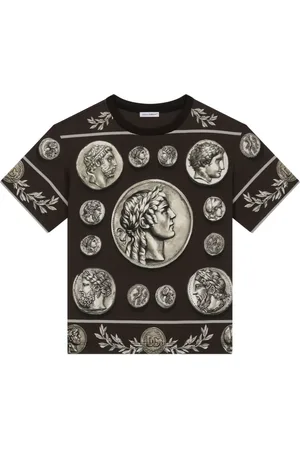 Dolce & Gabbana Coin-print cotton T-shirt