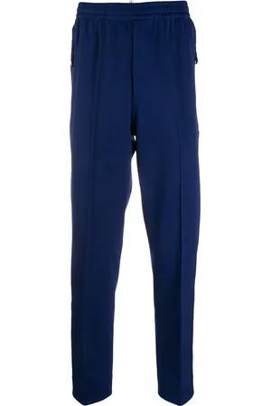 Moncler Tapered piped-trim track pants