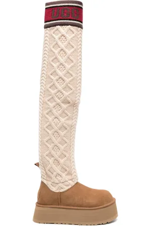UGG Sweater thigh-high boots