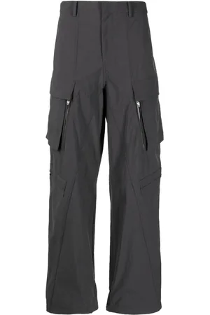 JUUN.J Mid-rise wide-leg cargo trousers