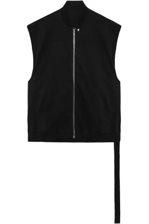 Rick Owens Zip-up cotton vest